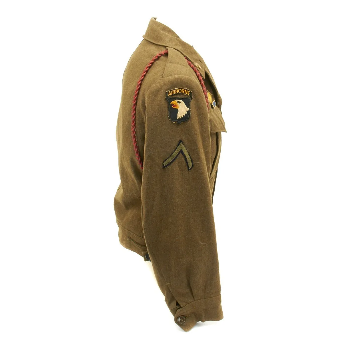 Original U.S. WWII 101st & 82nd Airborne Glider Infantry Regiment Ike Jacket