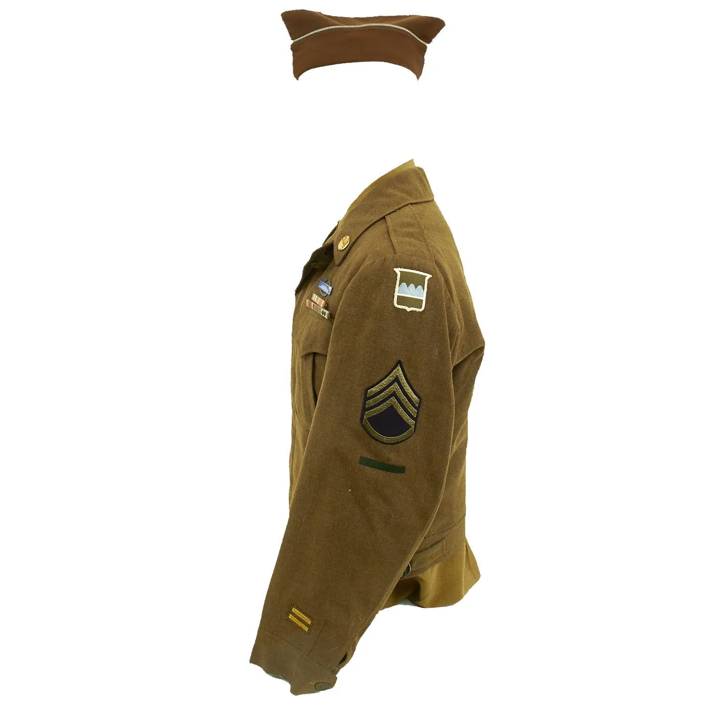 Original U.S. WWII 102nd Infantry Division Silver Star Recipient Uniform Grouping - Staff Sergeant Robert Miller