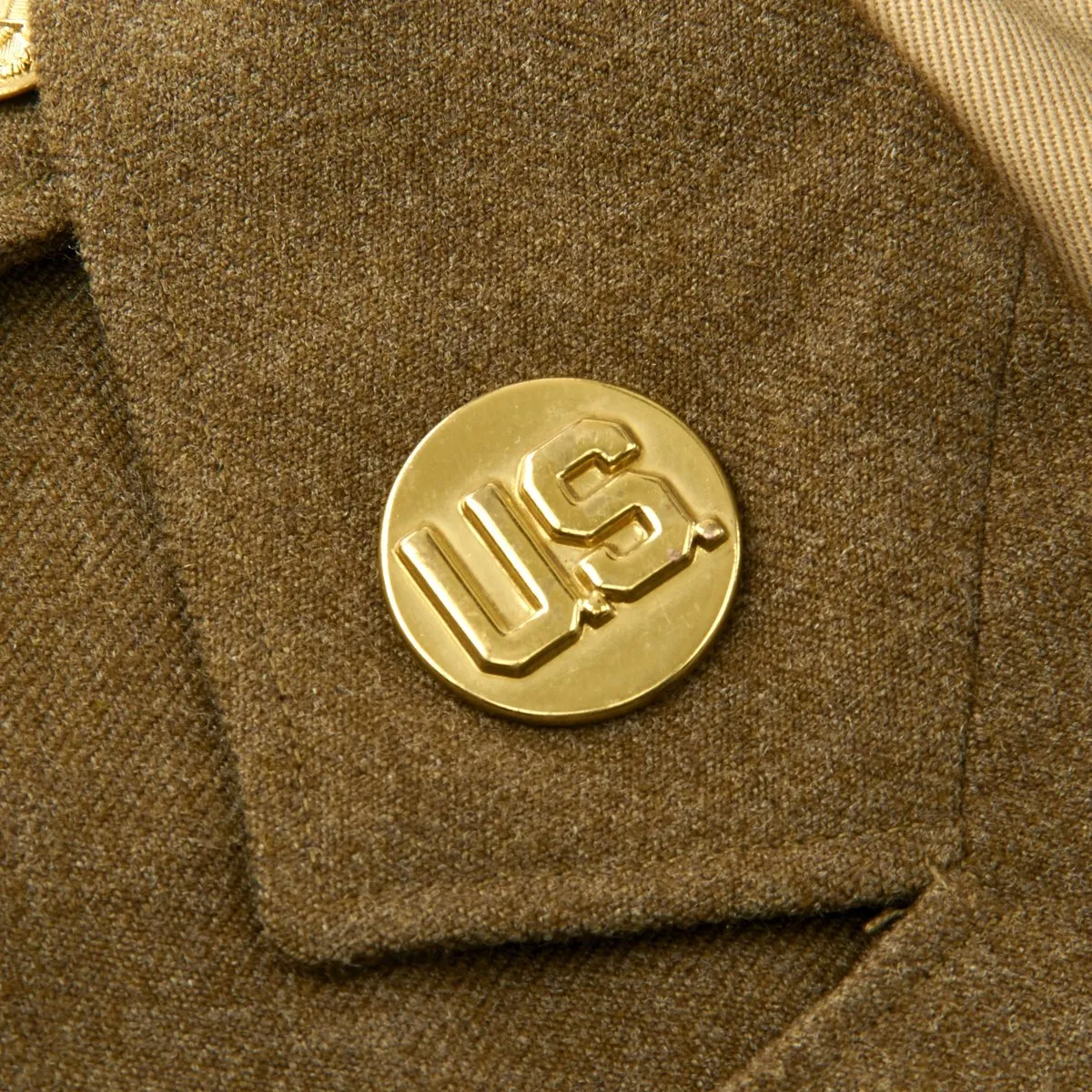 Original U.S. WWII 106th Infantry Division St. Vith Battle of the Bulge POW Named Uniform Grouping with Interview