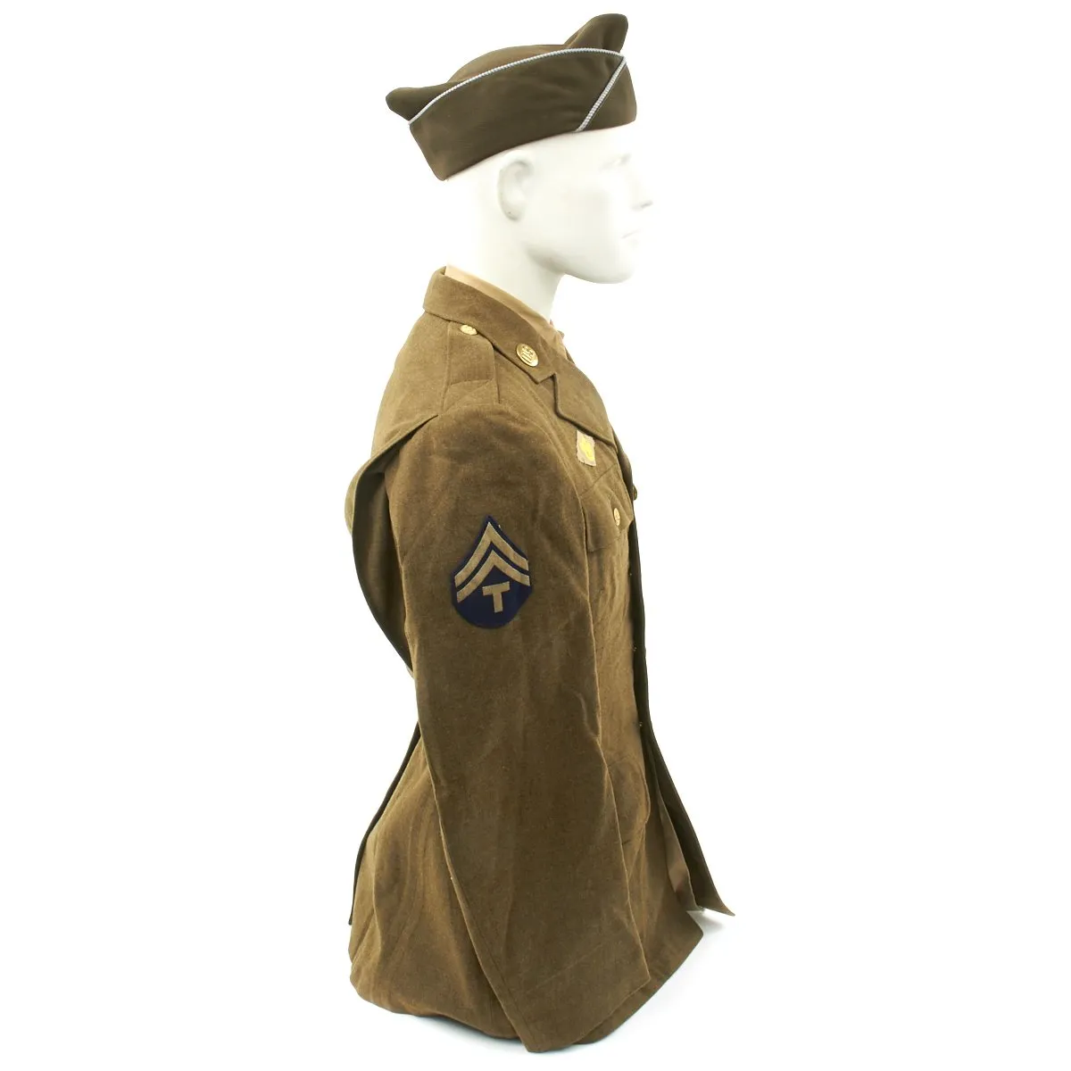 Original U.S. WWII 106th Infantry Division St. Vith Battle of the Bulge POW Named Uniform Grouping with Interview