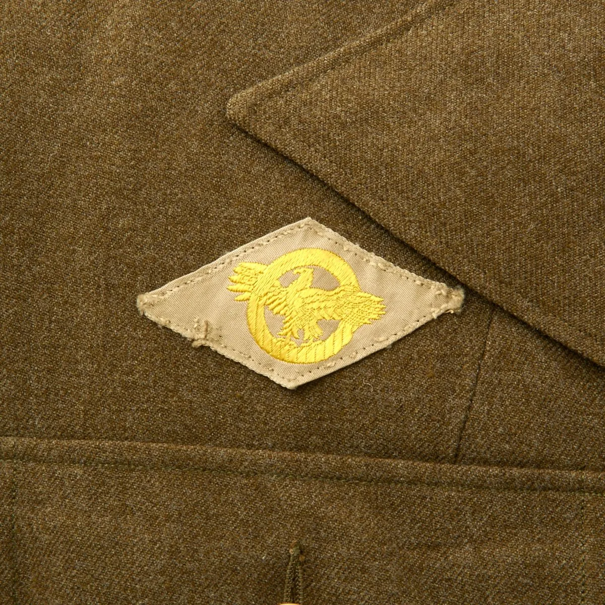 Original U.S. WWII 106th Infantry Division St. Vith Battle of the Bulge POW Named Uniform Grouping with Interview