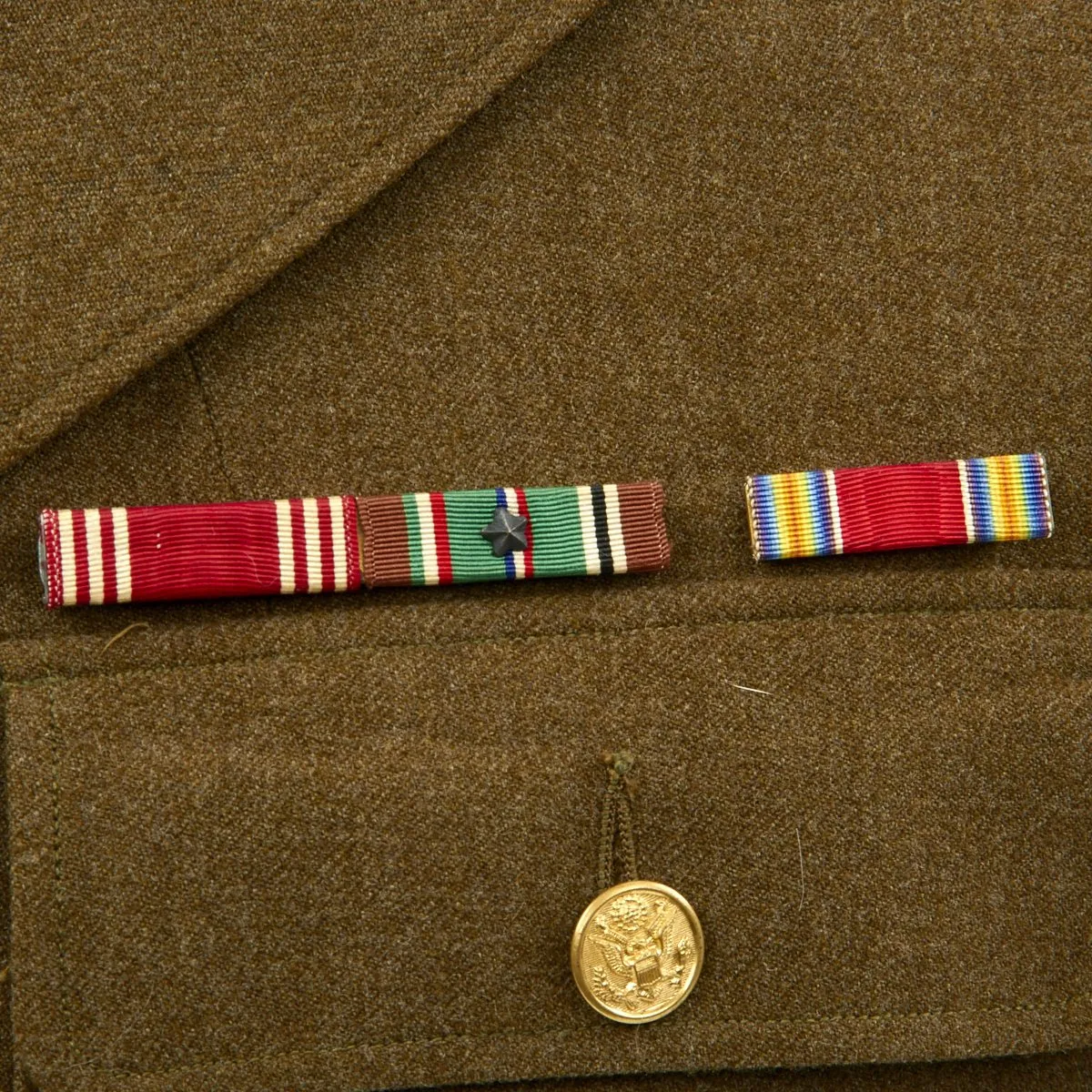 Original U.S. WWII 106th Infantry Division St. Vith Battle of the Bulge POW Named Uniform Grouping with Interview