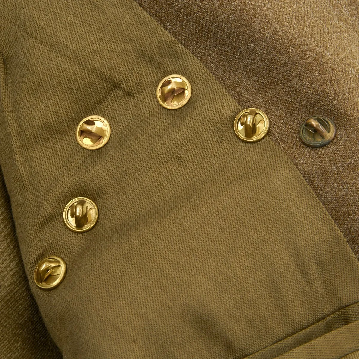Original U.S. WWII 17th Airborne Division Ike Jacket with Laundry Number