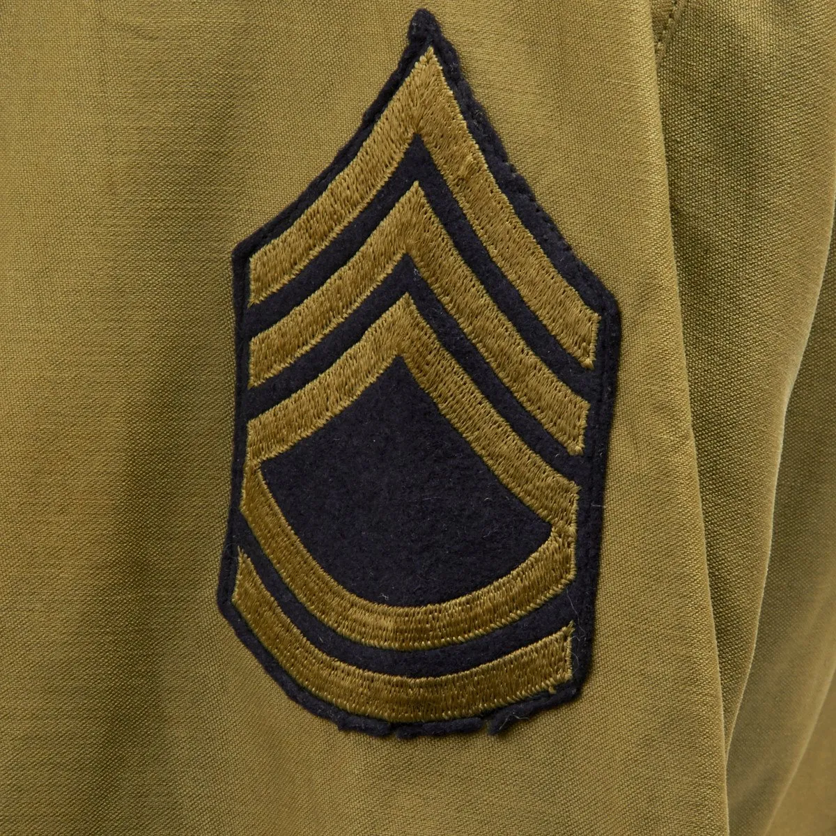 Original U.S. WWII 17th Airborne Division M-1943 M43 Field Jacket