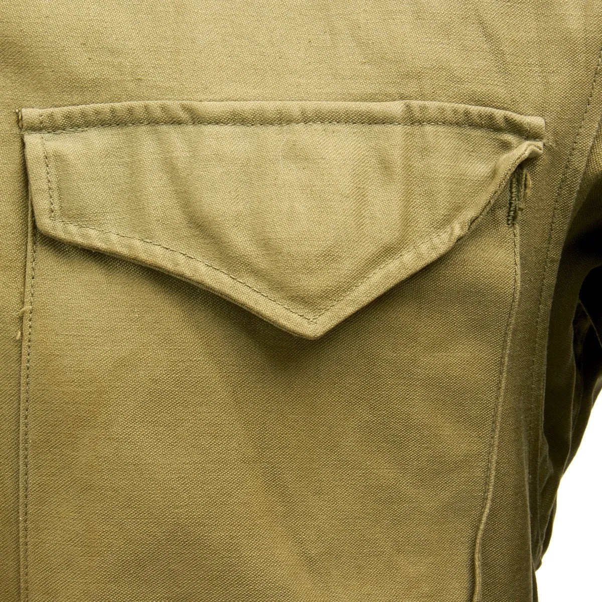 Original U.S. WWII 17th Airborne Division M-1943 M43 Field Jacket