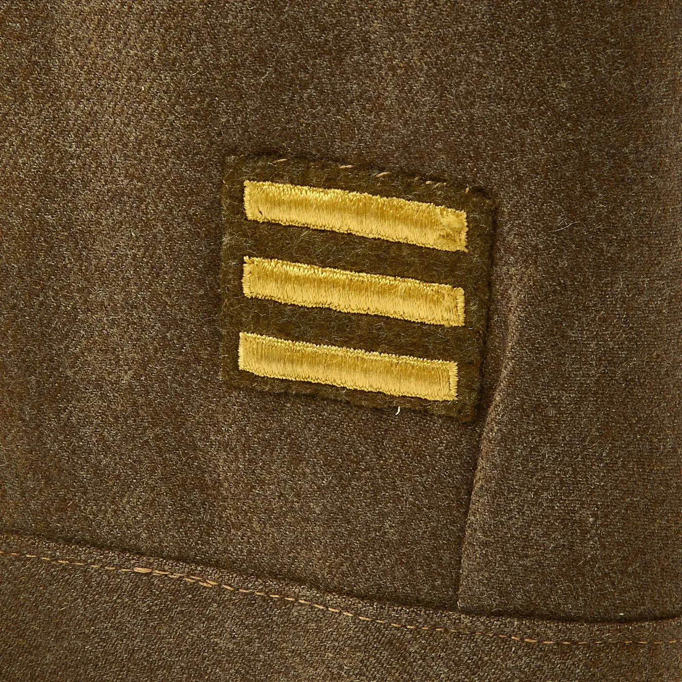 Original U.S. WWII 17th and 82nd Airborne Division Named Ike Jacket with Garrison Cap and Photo