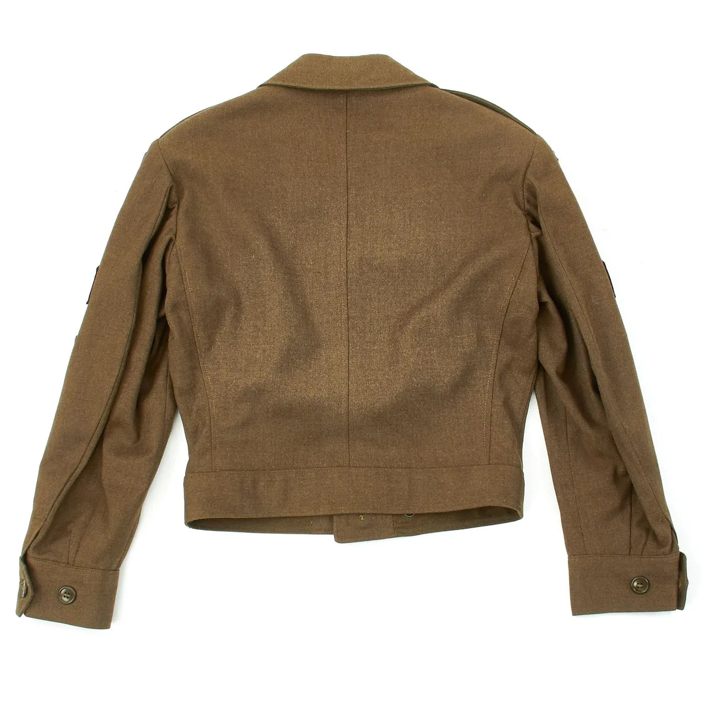 Original U.S. WWII 17th and 82nd Airborne Division Named Ike Jacket with Garrison Cap and Photo