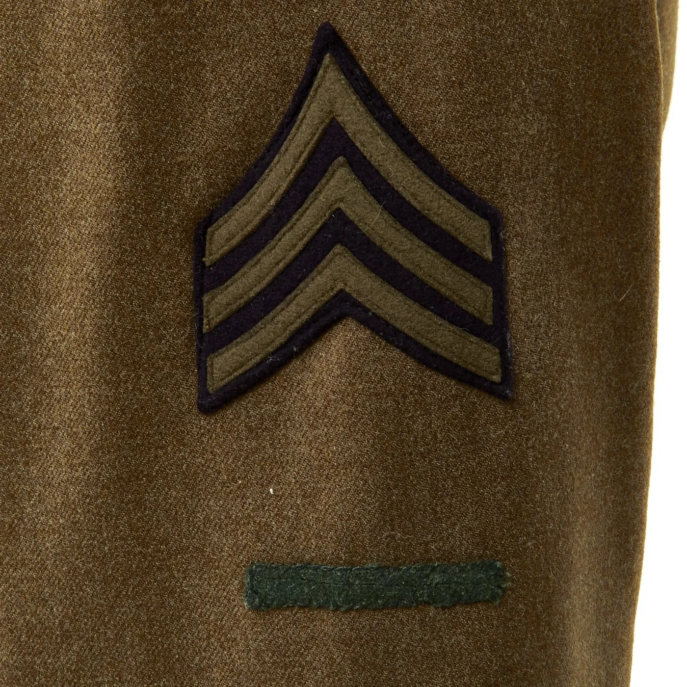 Original U.S. WWII 17th and 82nd Airborne Division Named Ike Jacket with Garrison Cap and Photo