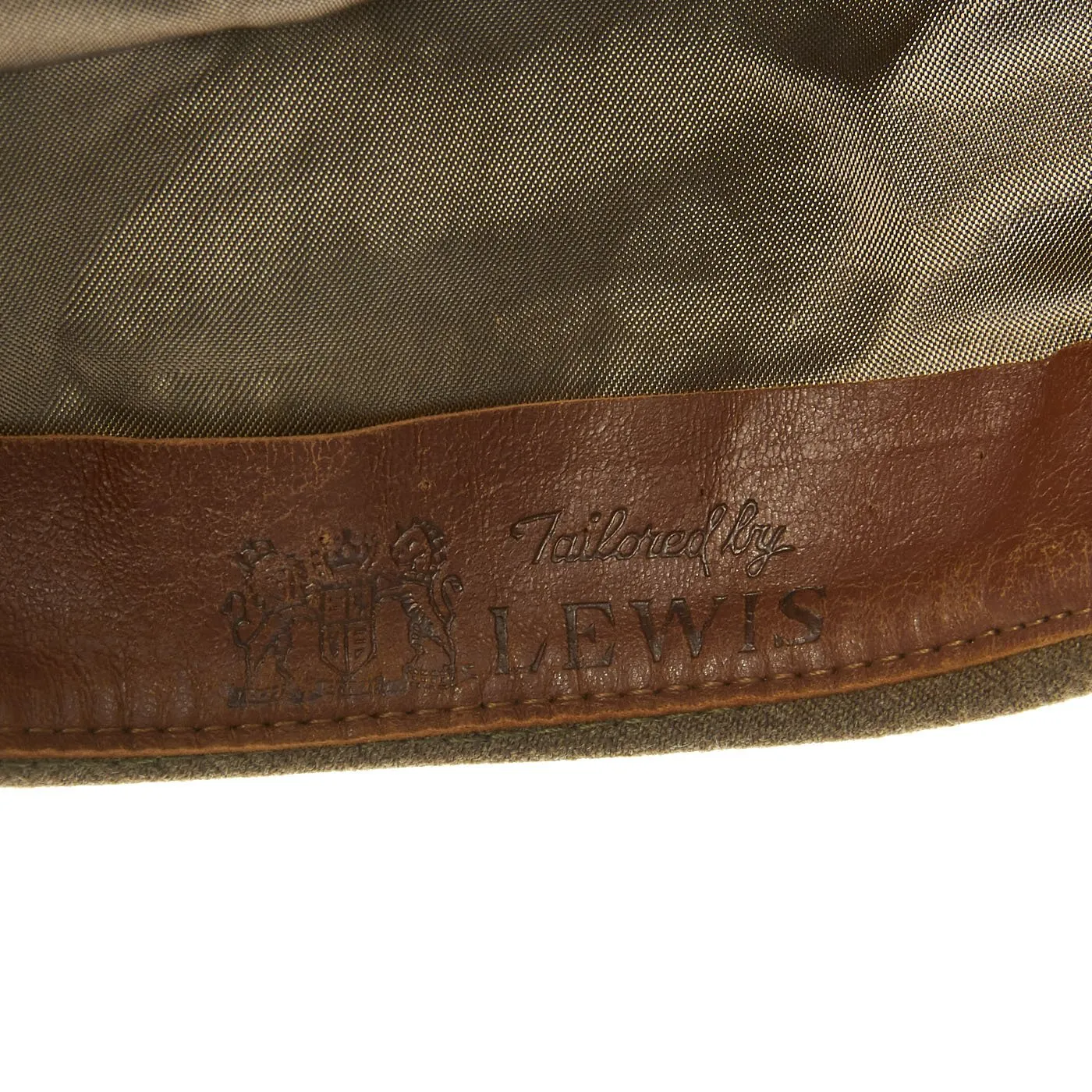 Original U.S. WWII 17th and 82nd Airborne Division Named Ike Jacket with Garrison Cap and Photo