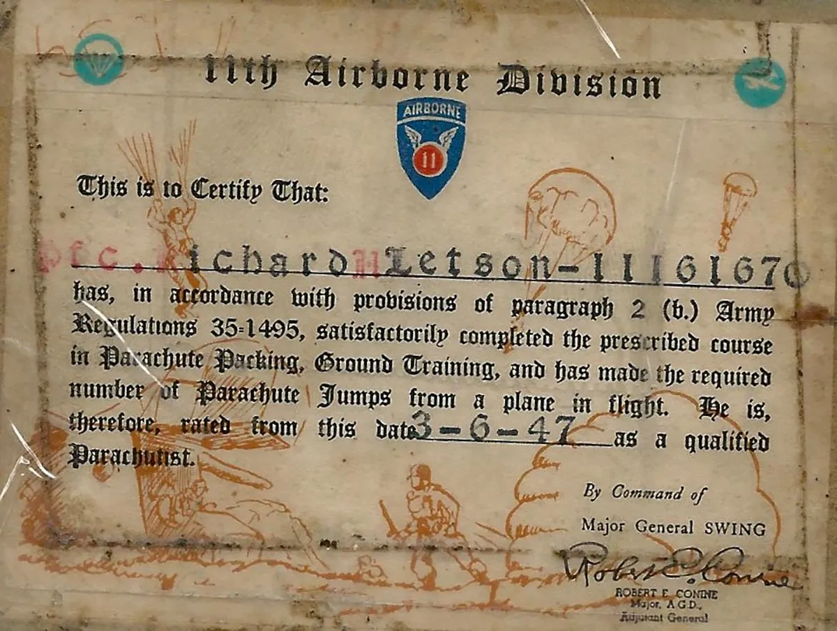 Original U.S. WWII 188th Glider Infantry Regiment Named Grouping
