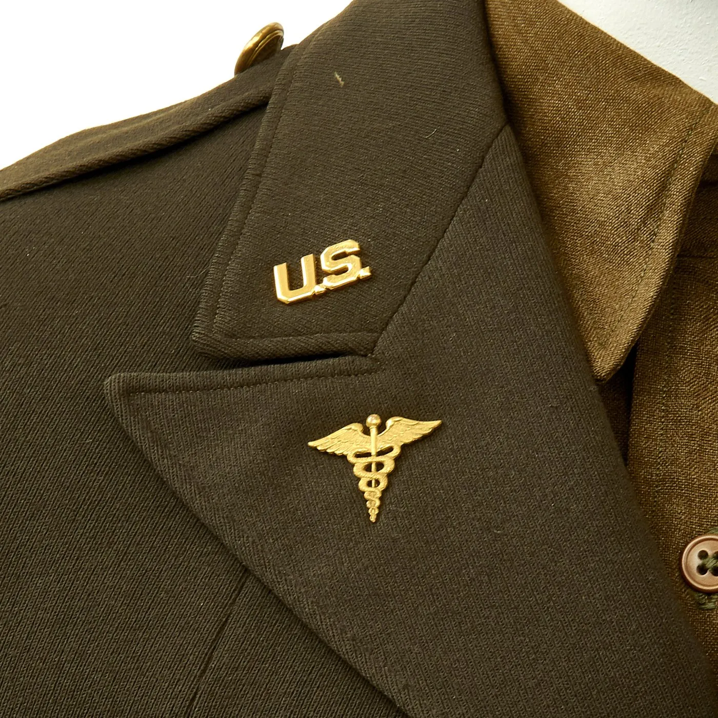 Original U.S. WWII 1st Cavalry Division Combat Medic Surgeon Engraved Silver Star Grouping