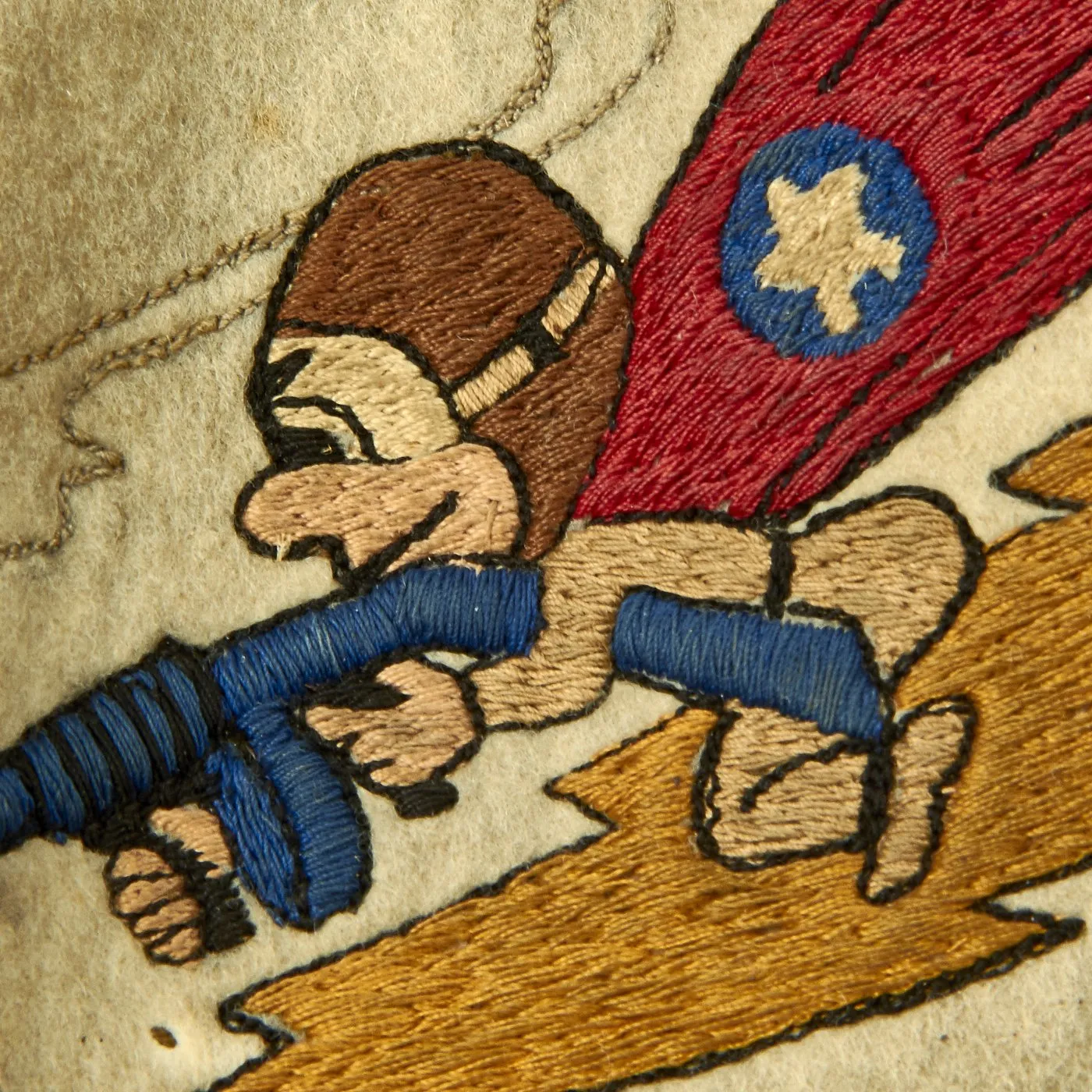 Original U.S. WWII 340th Fighter Squadron Named A-2 Flight Jacket