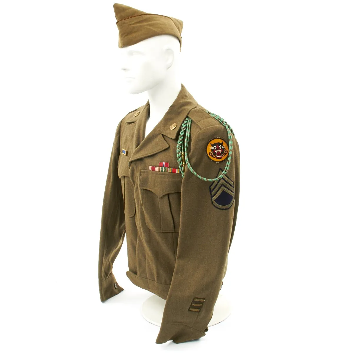Original U.S. WWII 601st Tank Destroyer Battalion Grouping - Bronze Star with Citation
