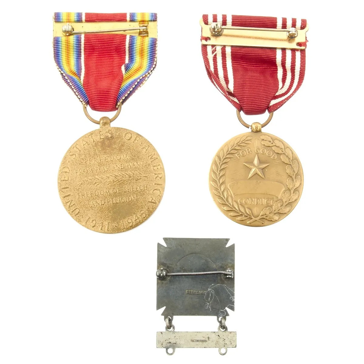 Original U.S. WWII 601st Tank Destroyer Battalion Grouping - Bronze Star with Citation
