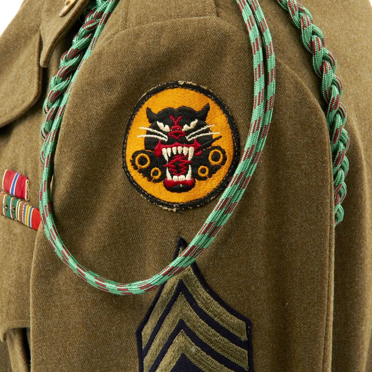Original U.S. WWII 601st Tank Destroyer Battalion Grouping - Bronze Star with Citation