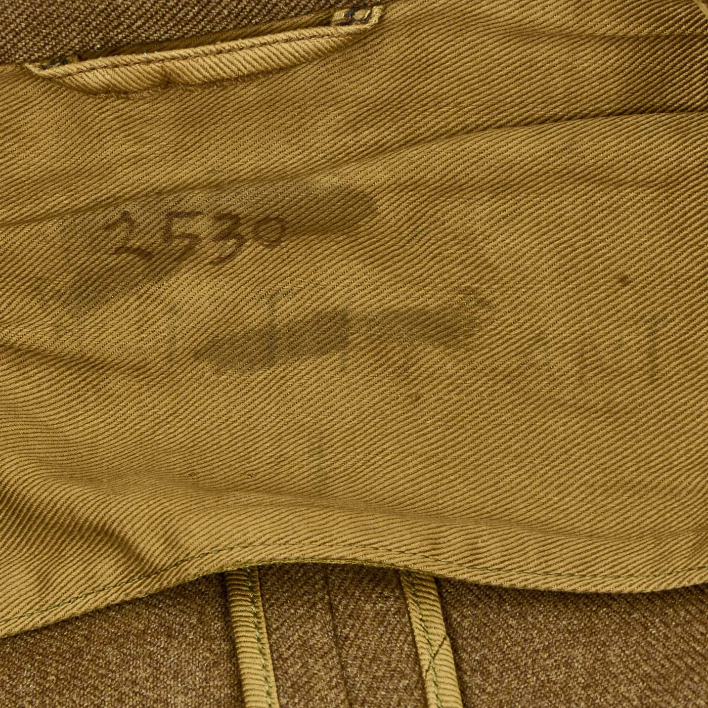 Original U.S. WWII 82nd Airborne - 1st Allied Airborne Class A Uniform Jacket with Invasion Arrowhead ETO and Purple Heart Ribbon