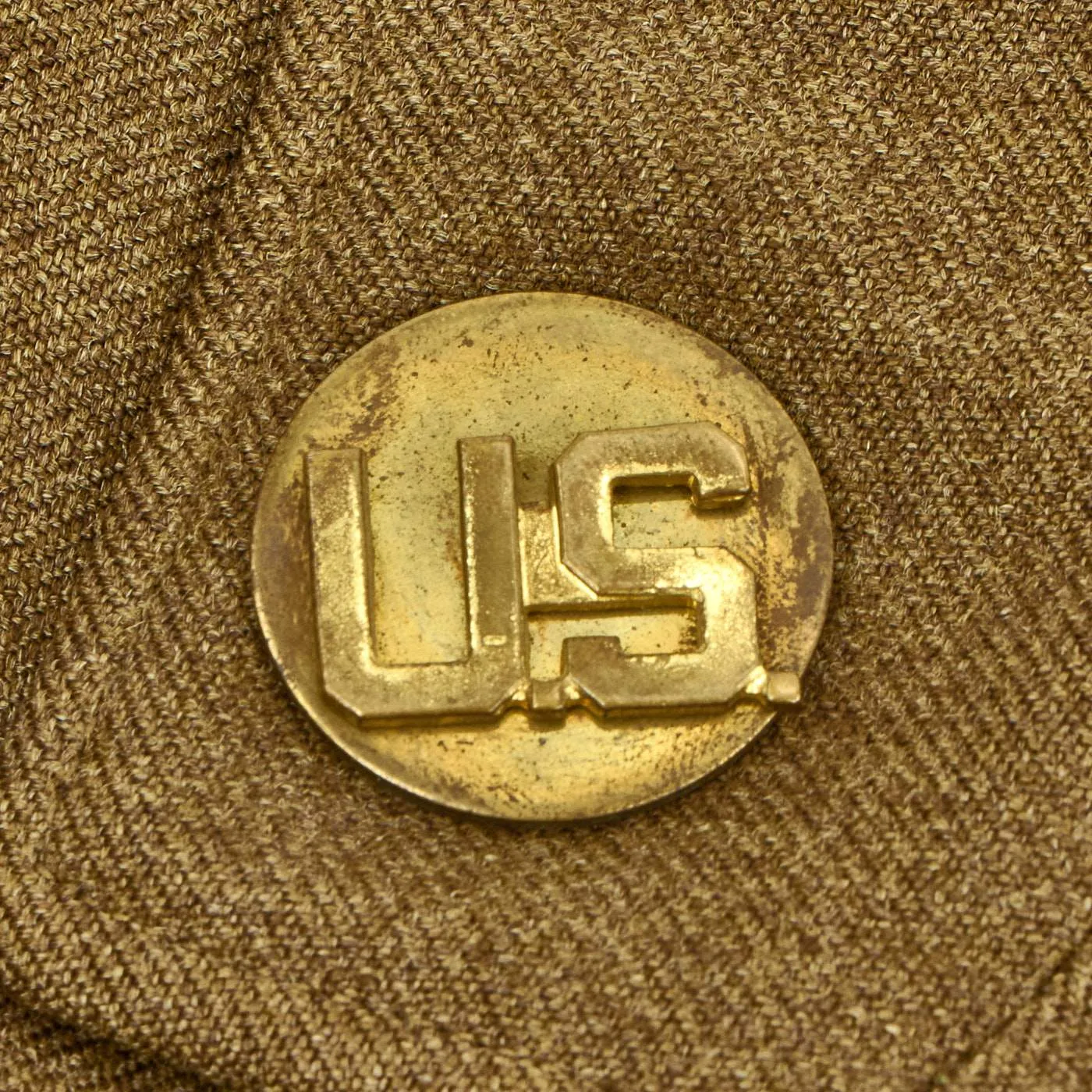 Original U.S. WWII 82nd Airborne - 1st Allied Airborne Class A Uniform Jacket with Invasion Arrowhead ETO and Purple Heart Ribbon