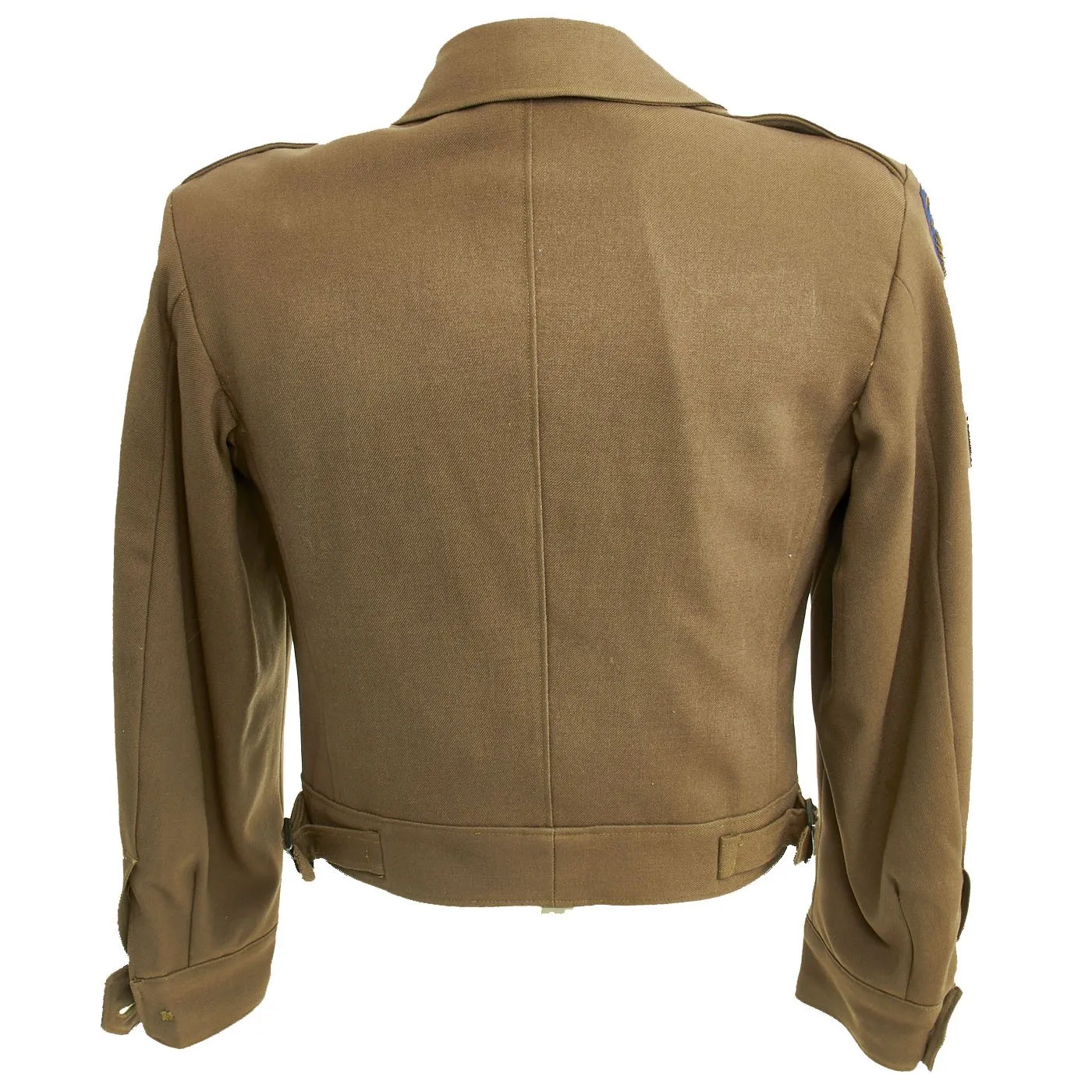 Original U.S. WWII Airborne Troop Carrier Air Crewman Ike Jacket with Bullion Embroidered Patches