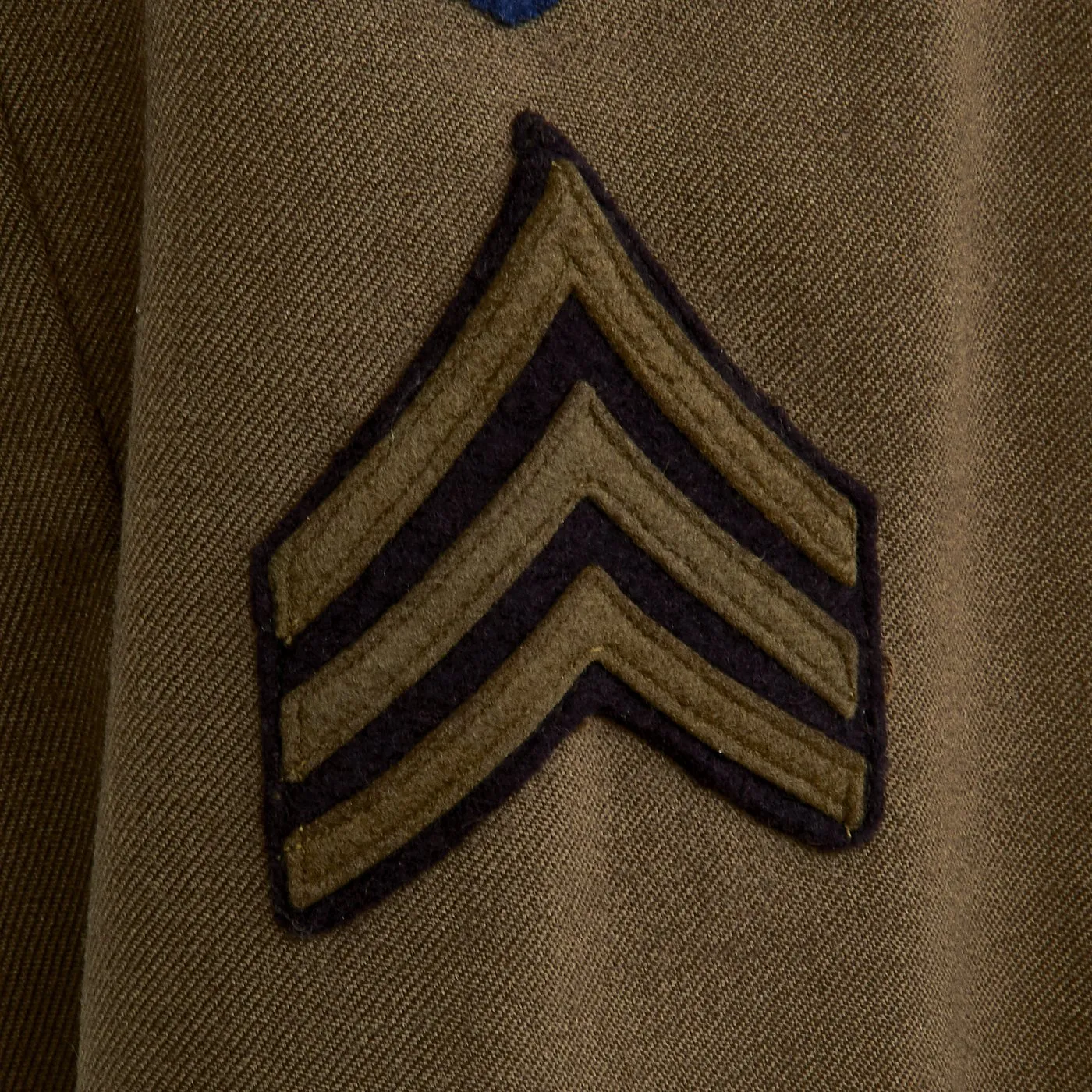 Original U.S. WWII Airborne Troop Carrier Air Crewman Ike Jacket with Bullion Embroidered Patches