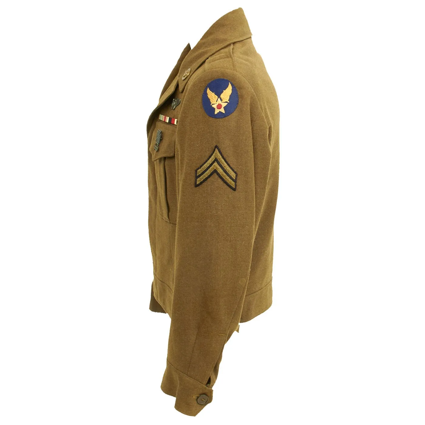 Original U.S. WWII Airborne Troop Carrier Air Crewman Ike Jacket
