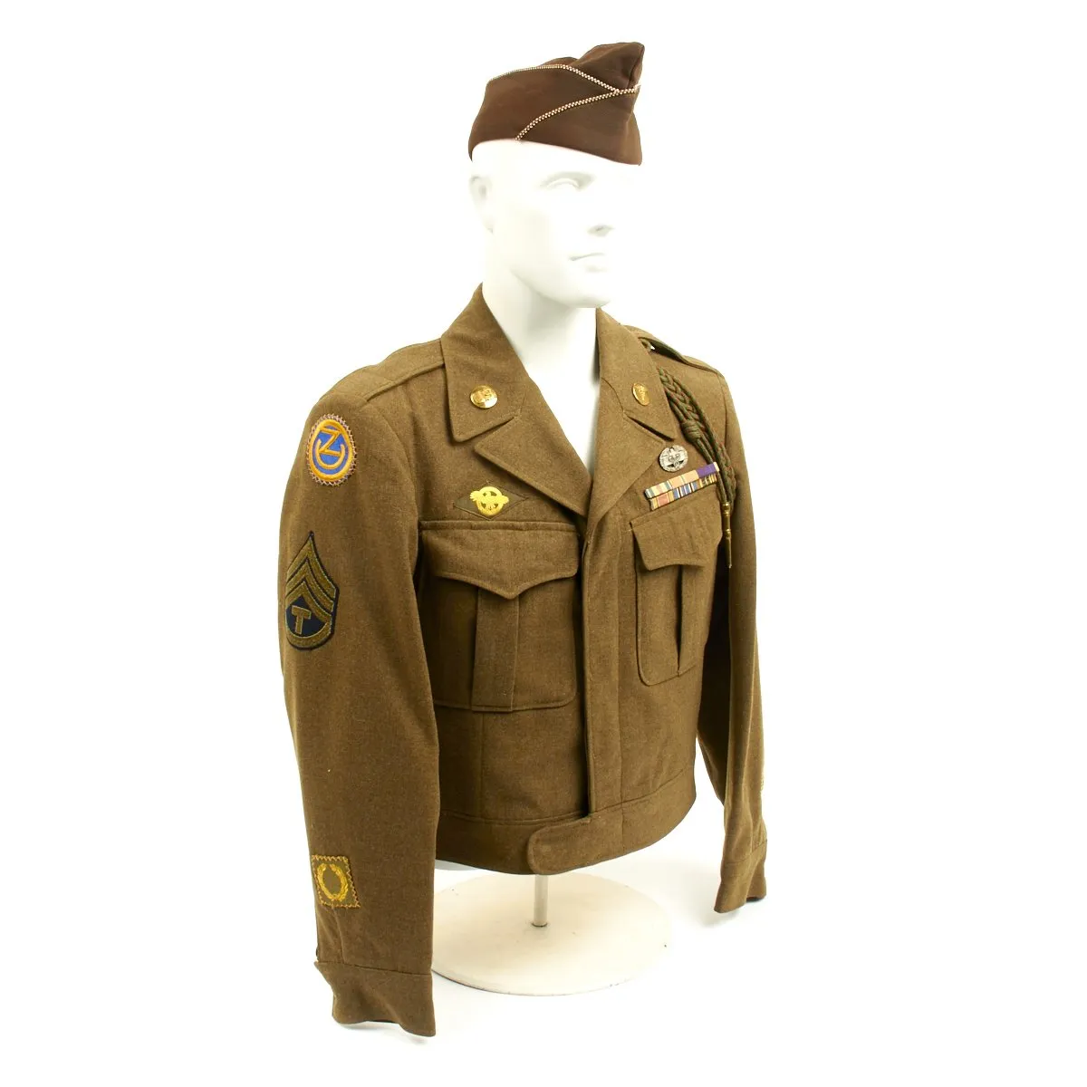Original U.S. WWII Combat Medic 102nd Infantry Division Grouping - Silver Star Recipient