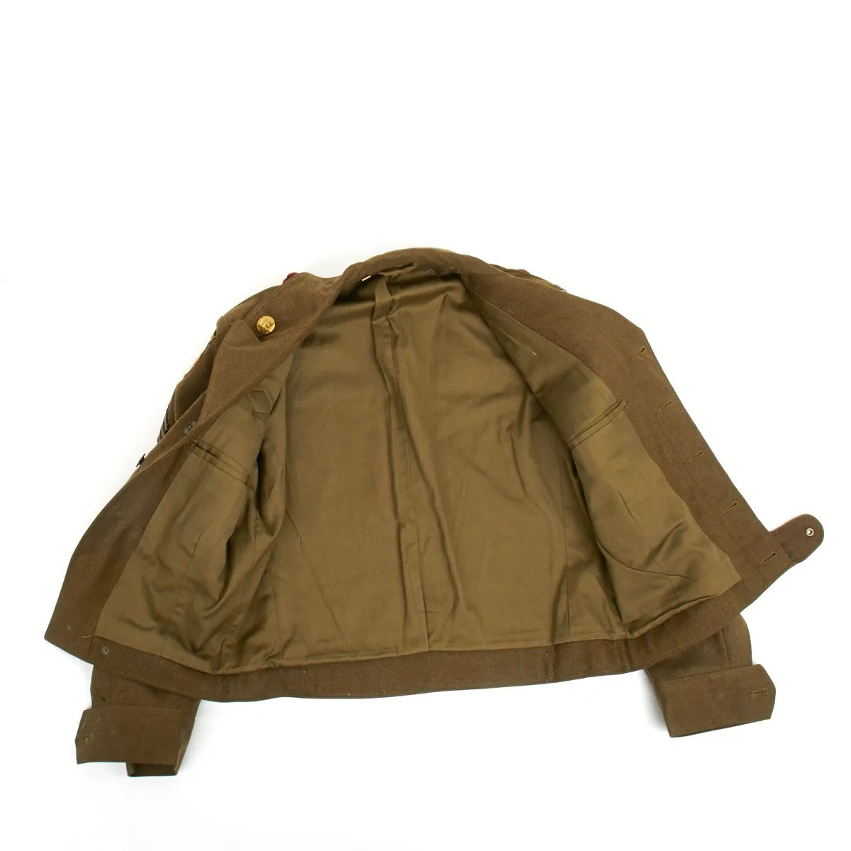 Original U.S. WWII Combat Medic 82nd Airborne Operation Market Garden Ike Jacket