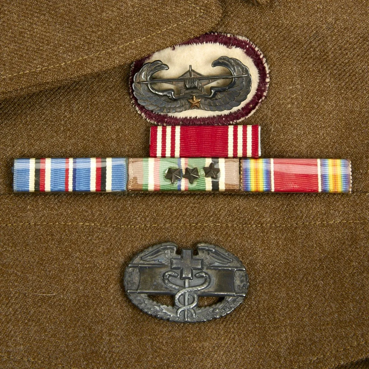 Original U.S. WWII Combat Medic 82nd Airborne Operation Market Garden Ike Jacket