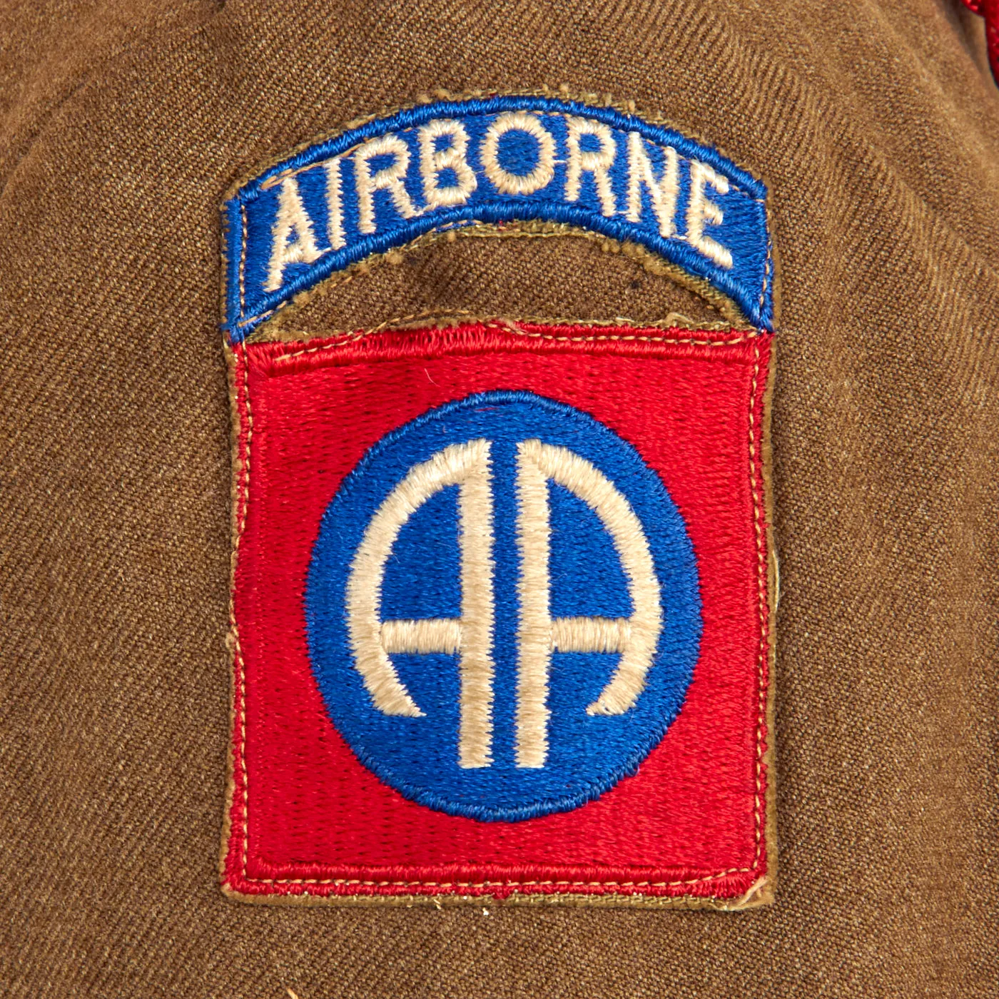 Original U.S. WWII Named 82nd Airborne , 1st Allied Airborne Class A Uniform Jacket - Pvt John W. Wachel, Wounded During Operation Market Garden