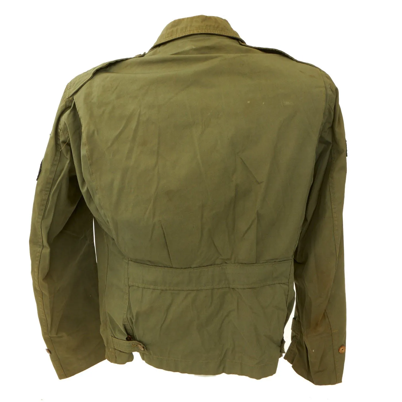 Original U.S. WWII Occupation Duty 11th Airborne Japanese Made M41 Jacket Clone with Paratroops Patch