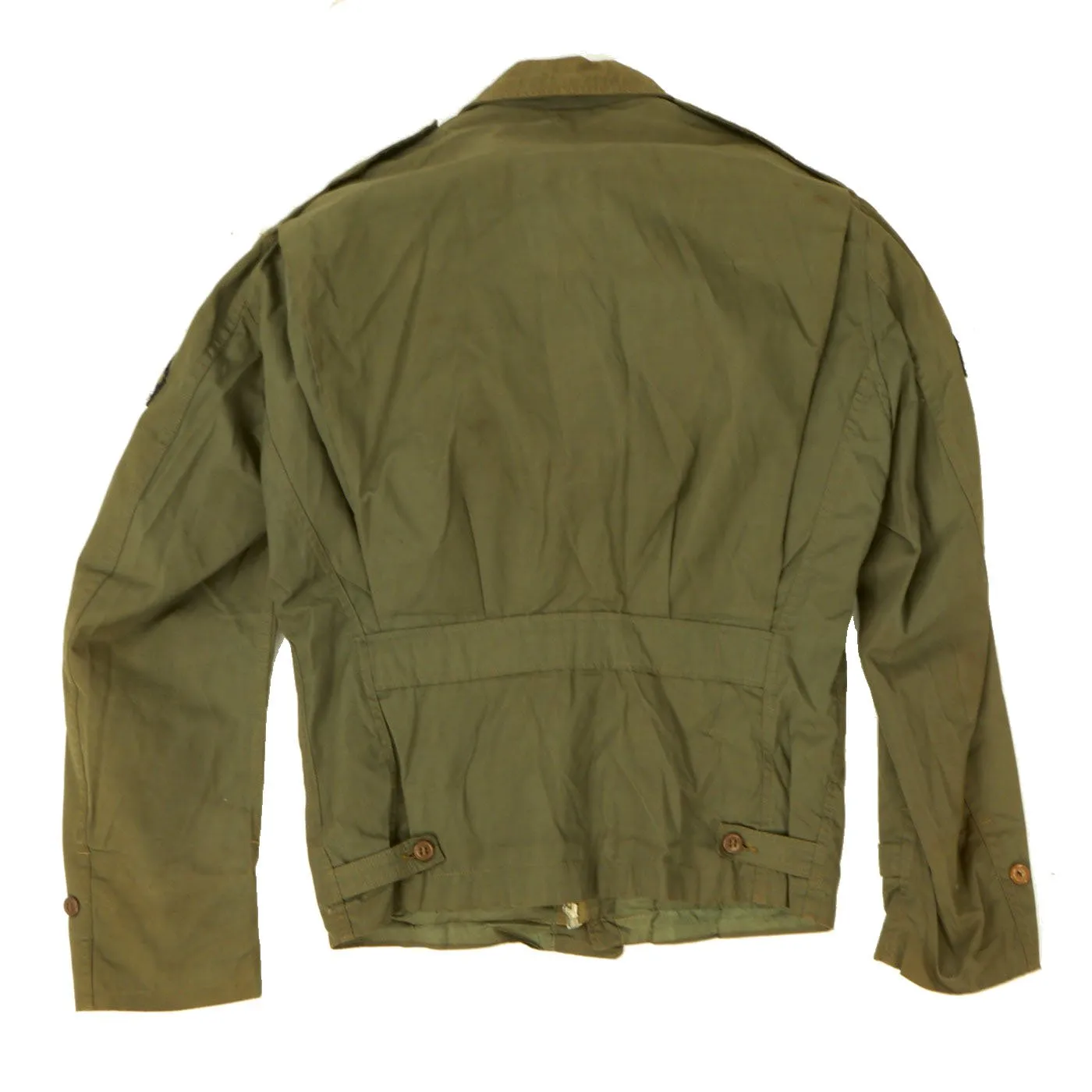 Original U.S. WWII Occupation Duty 11th Airborne Japanese Made M41 Jacket Clone with Paratroops Patch