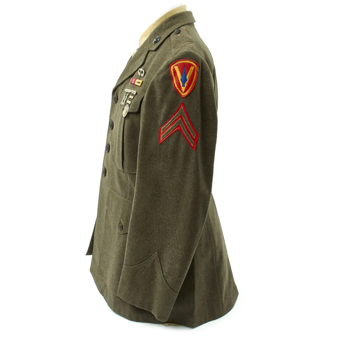 Original U.S. WWII USMC 2nd Parachute Battalion Paramarine Named Service A Uniform