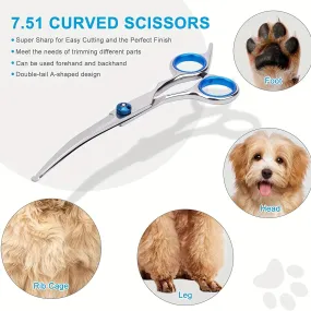 Pamper Your Pets with Premium Grooming Scissors Set