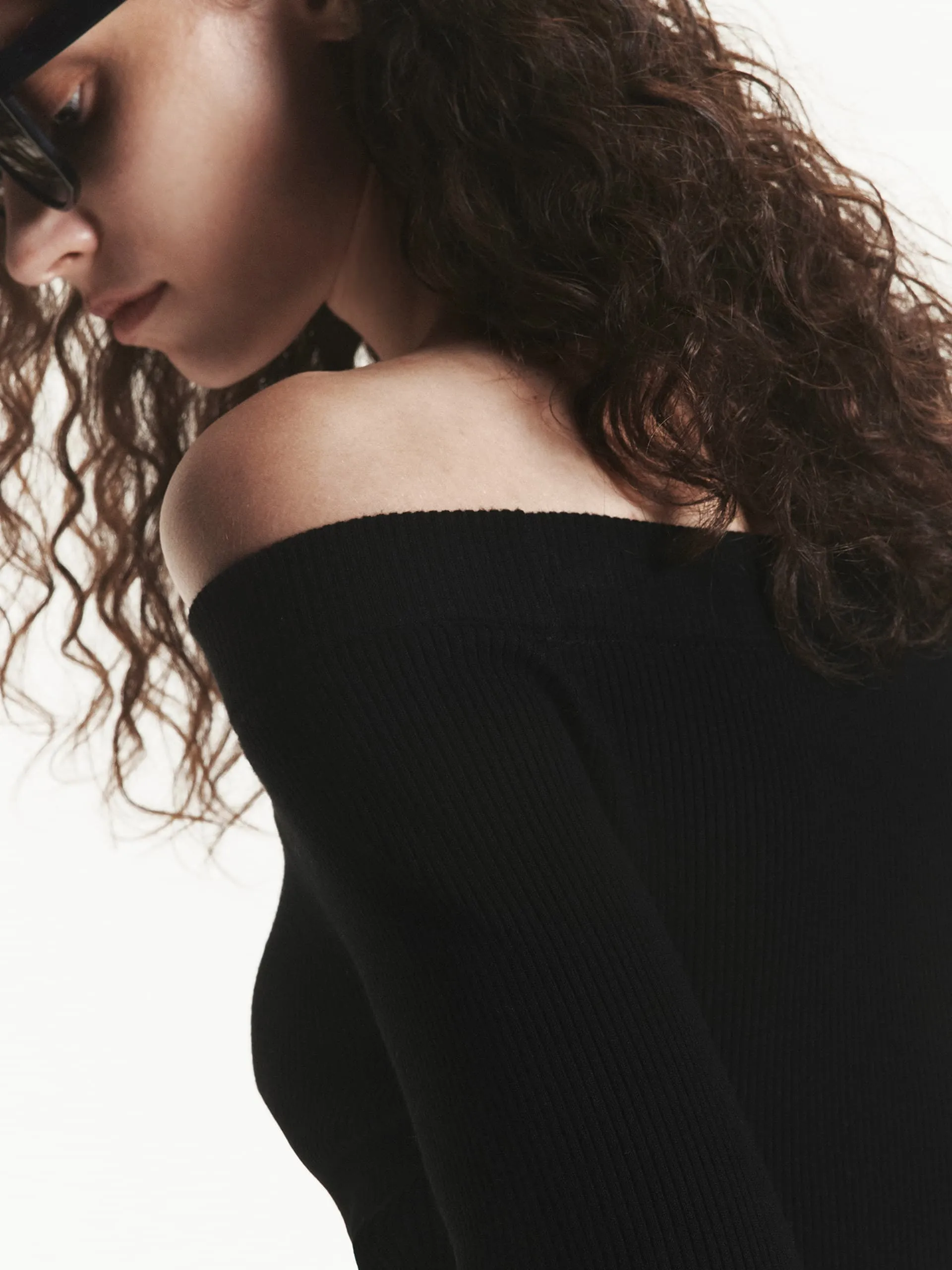 Paneled Detail Knitted Top