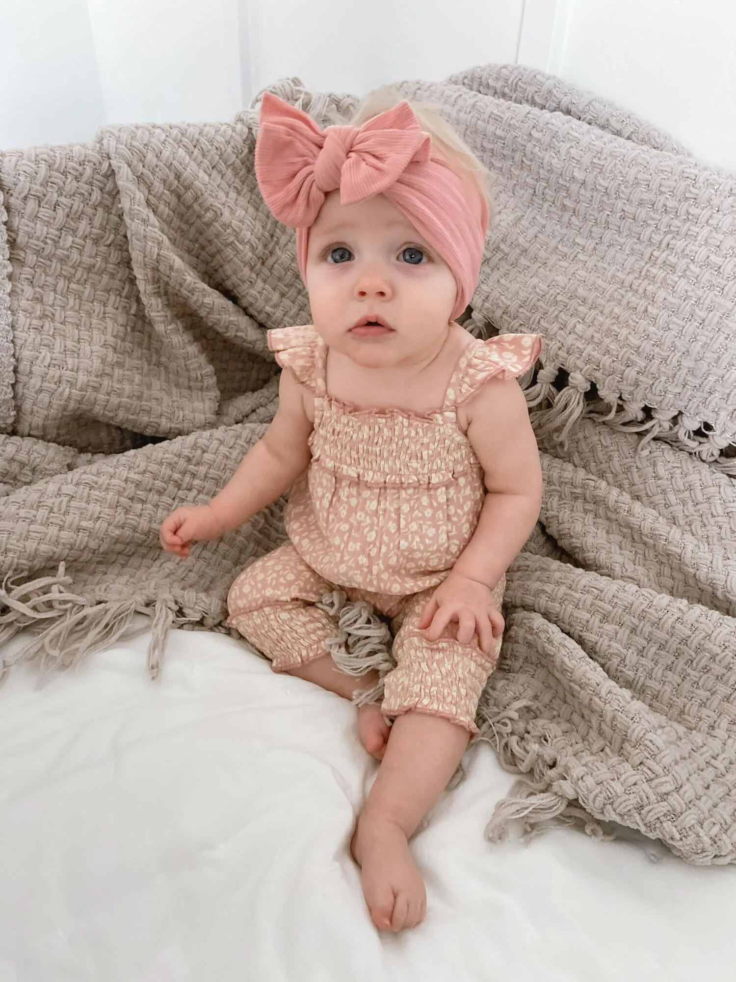 Printed Muslin Sleeveless Romper