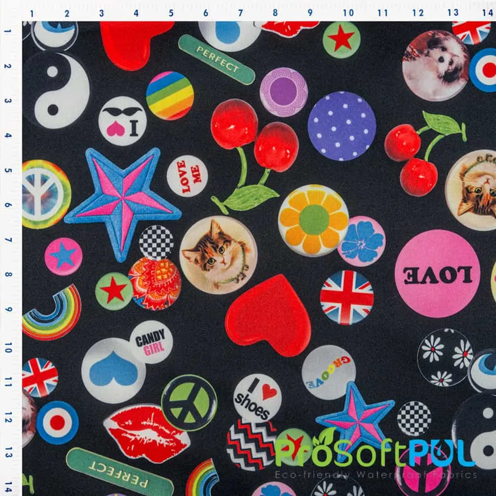 ProSoft® Waterproof 1 mil ECO-PUL™ Print Fabric (W-510-Yards)