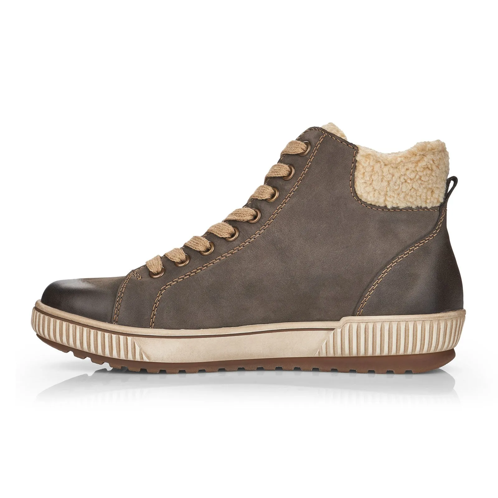 Remonte Maditta D0770-45 Ankle Boot (Women) - Smoke/Beige/Brown