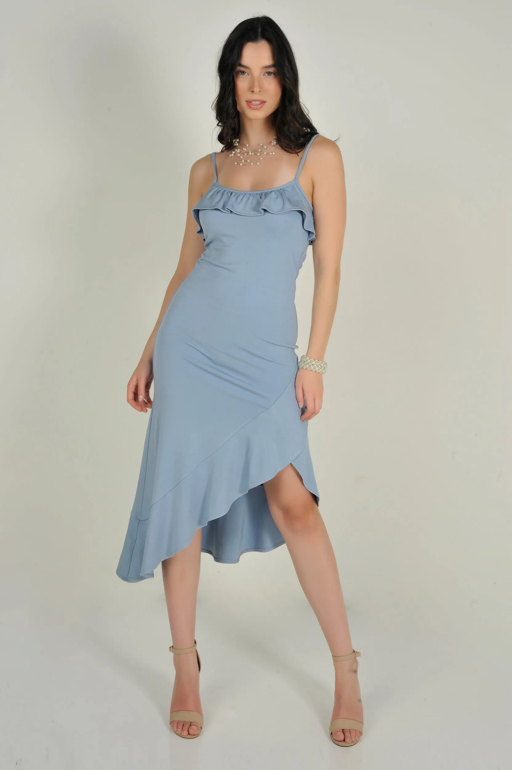 Robe maxi à volants - VI - (R-C14)