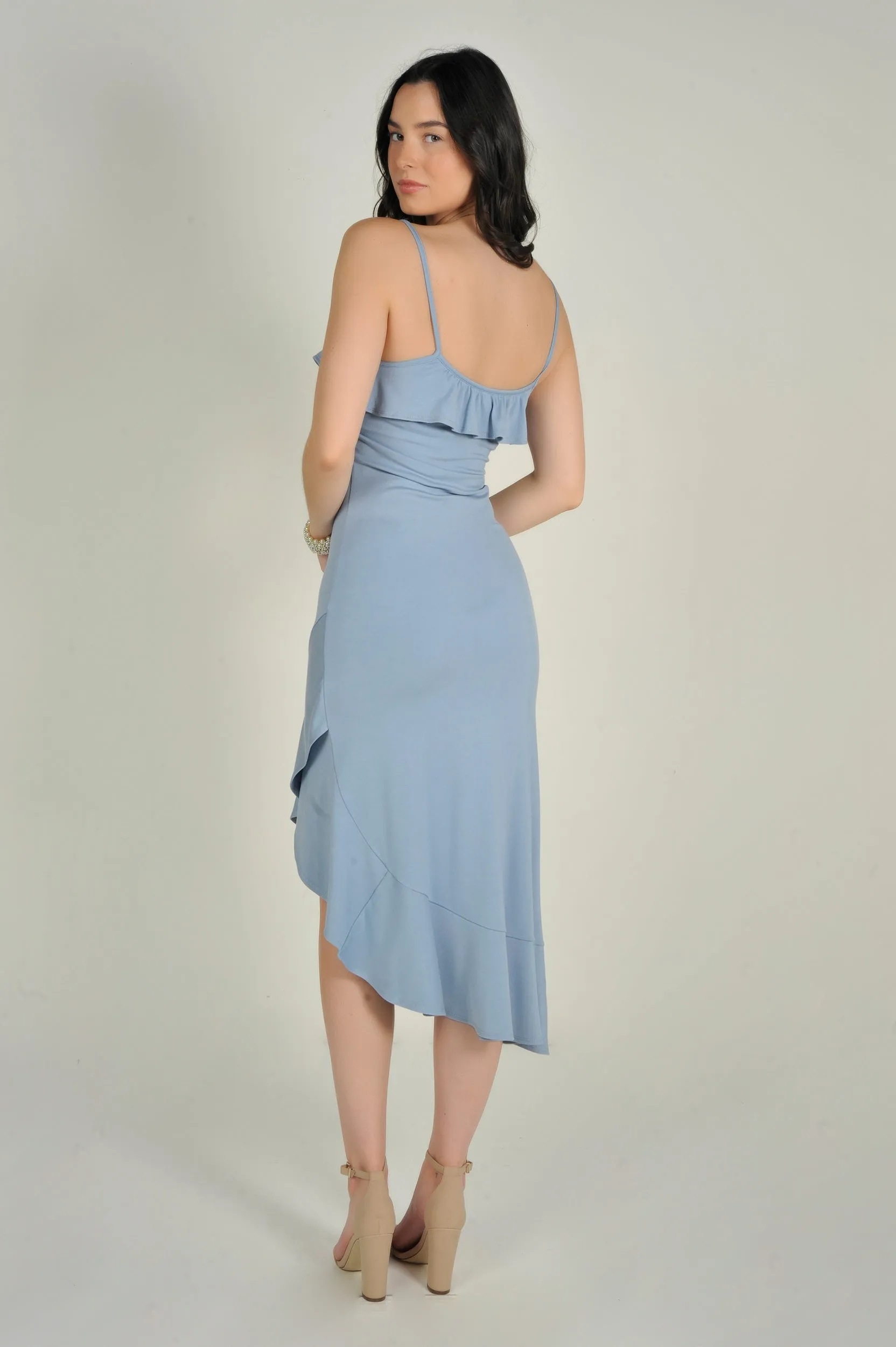 Robe maxi à volants - VI - (R-C14)