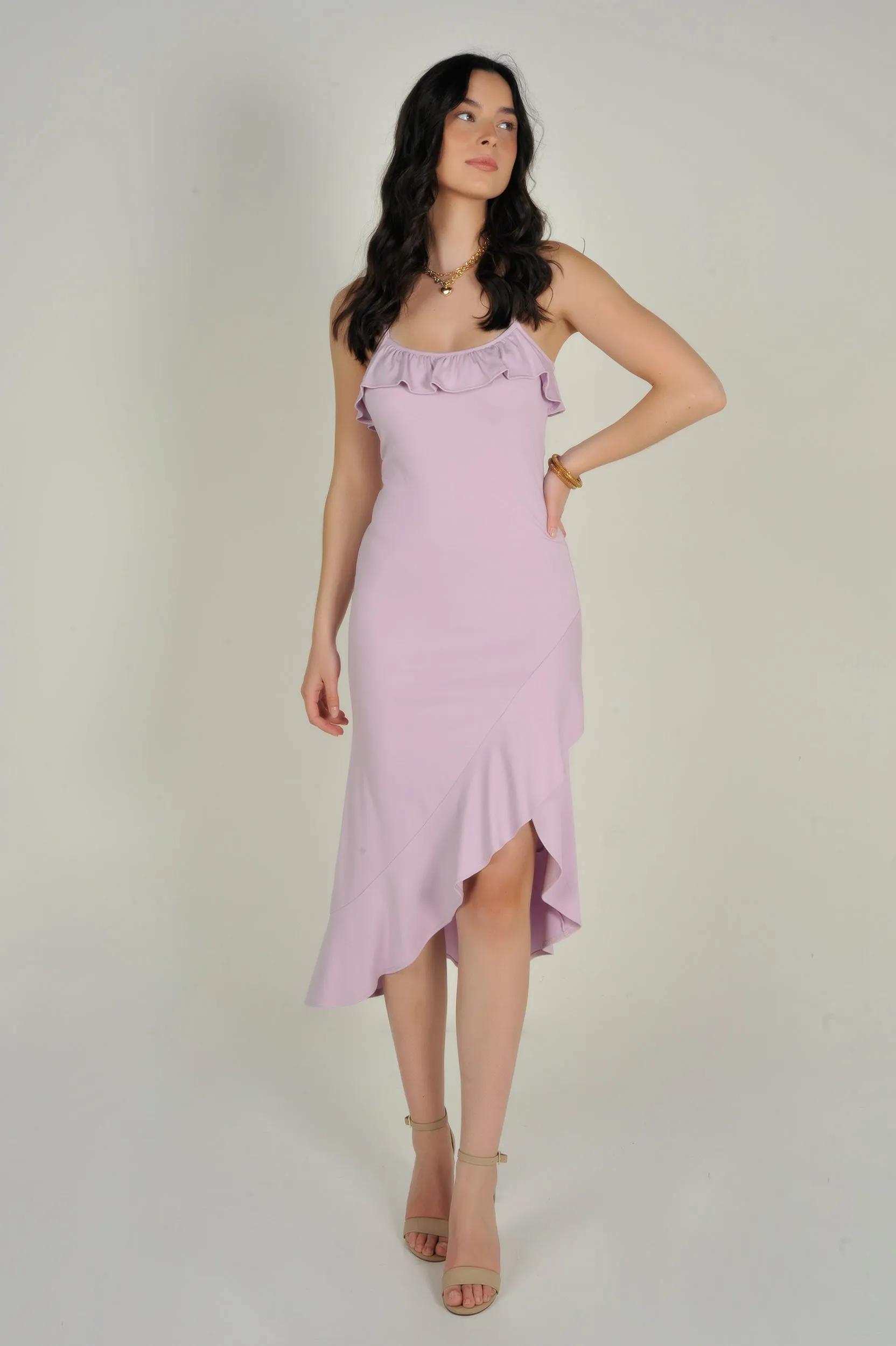 Robe maxi à volants - VI - (R-C14)