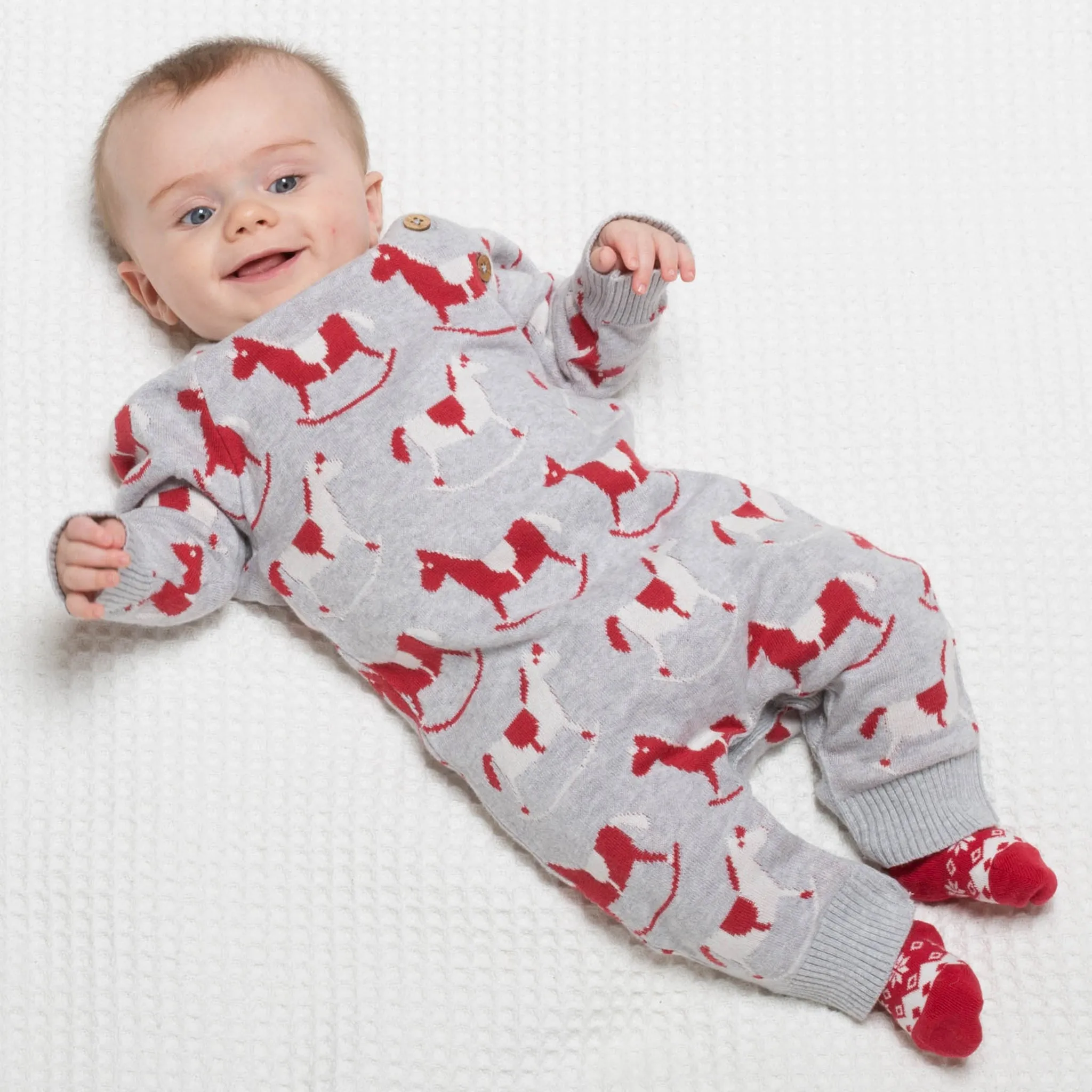 Rocking horse romper