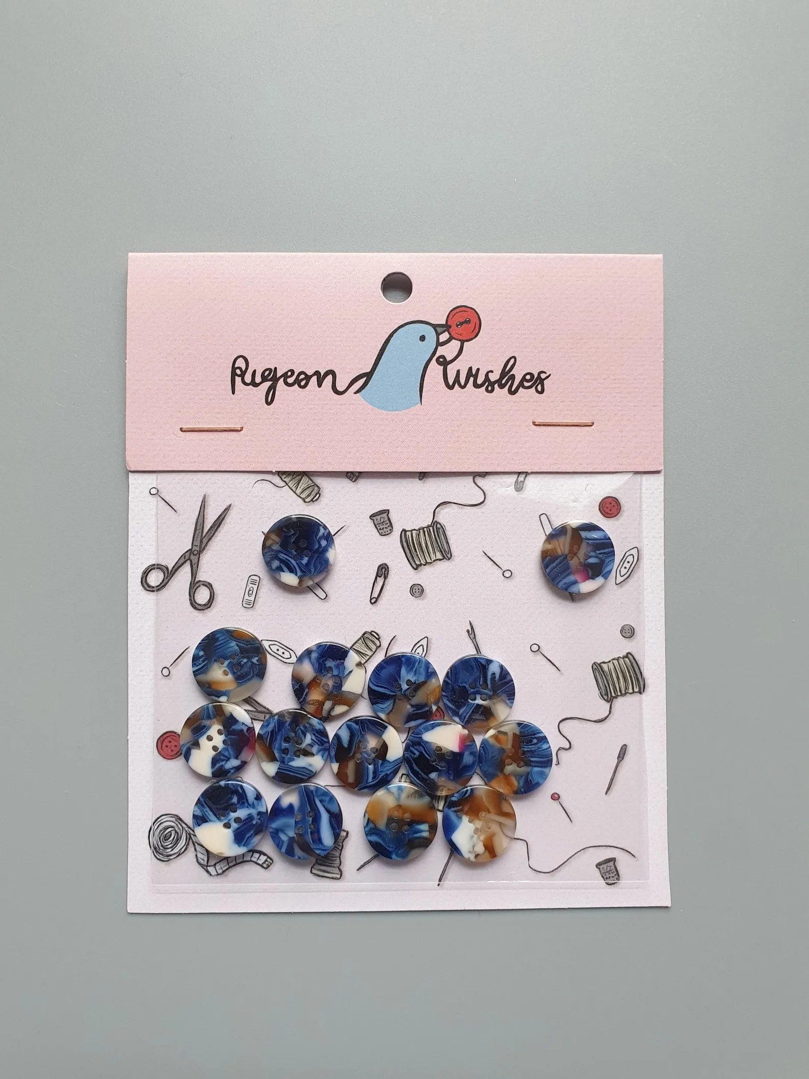 Roswell - Pack of 15 - 15mm Shirting Buttons