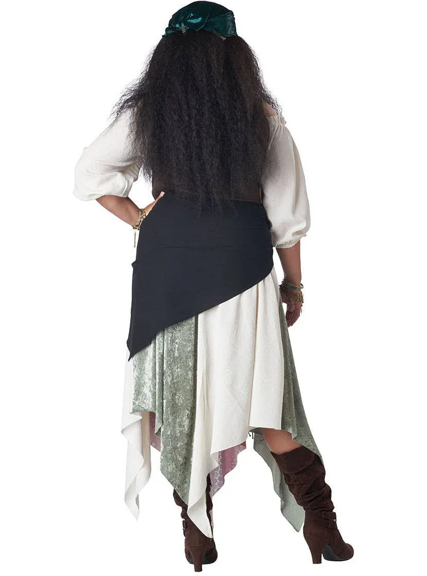 Sassy Pirate Womens Plus Size Costume