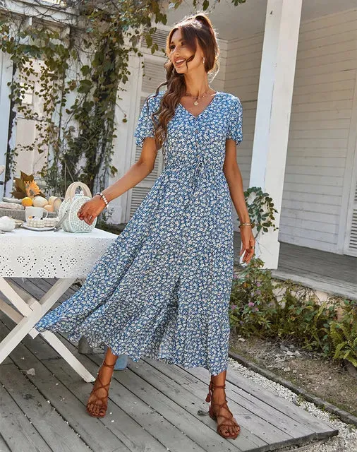 Sasy | Vintage Floral Dress