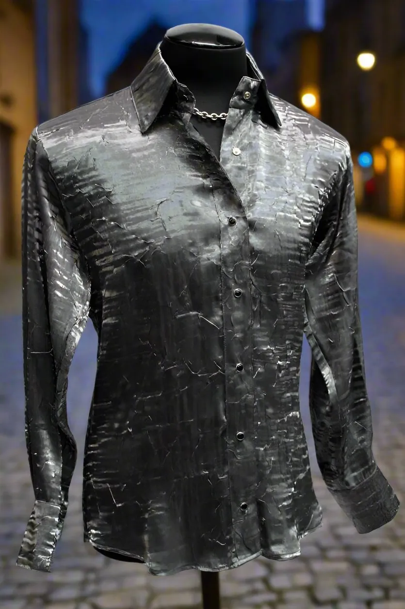 SHIMMER SHIRT - SILVER
