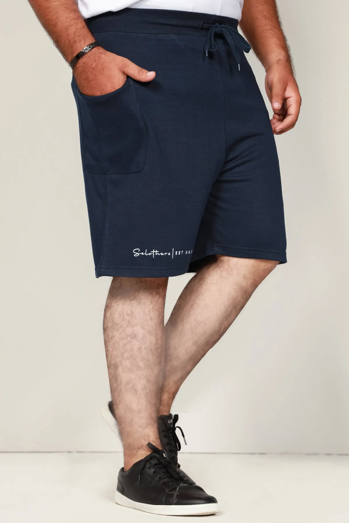 Signatory Dark Blue Shorts (Plus Size) - S22 - MSH038P