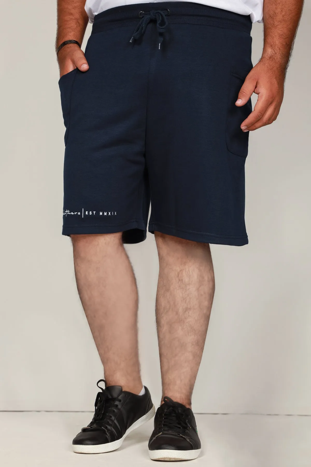 Signatory Dark Blue Shorts (Plus Size) - S22 - MSH038P