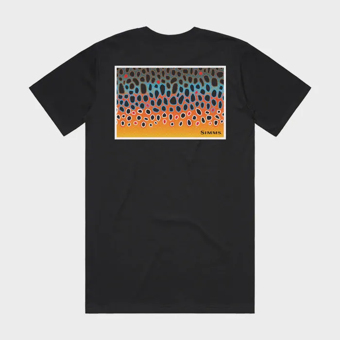 Simms Artist Tee - Brown Trout