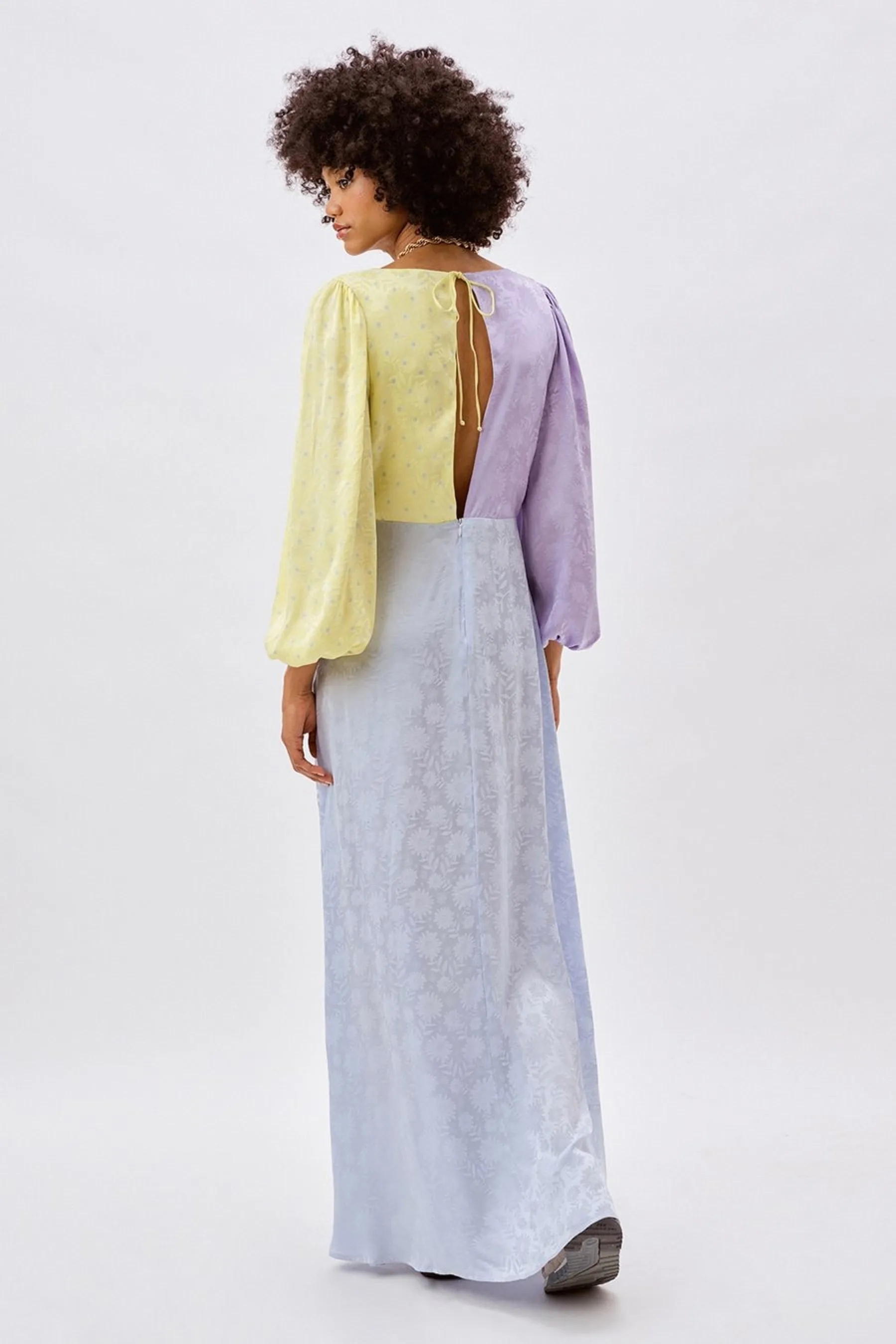 Sky Blue Arabella Midi Dress