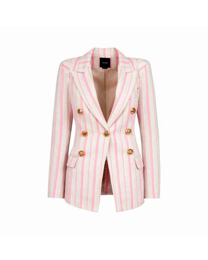 Smythe Not A DB Pagoda Blazer Stone Rose