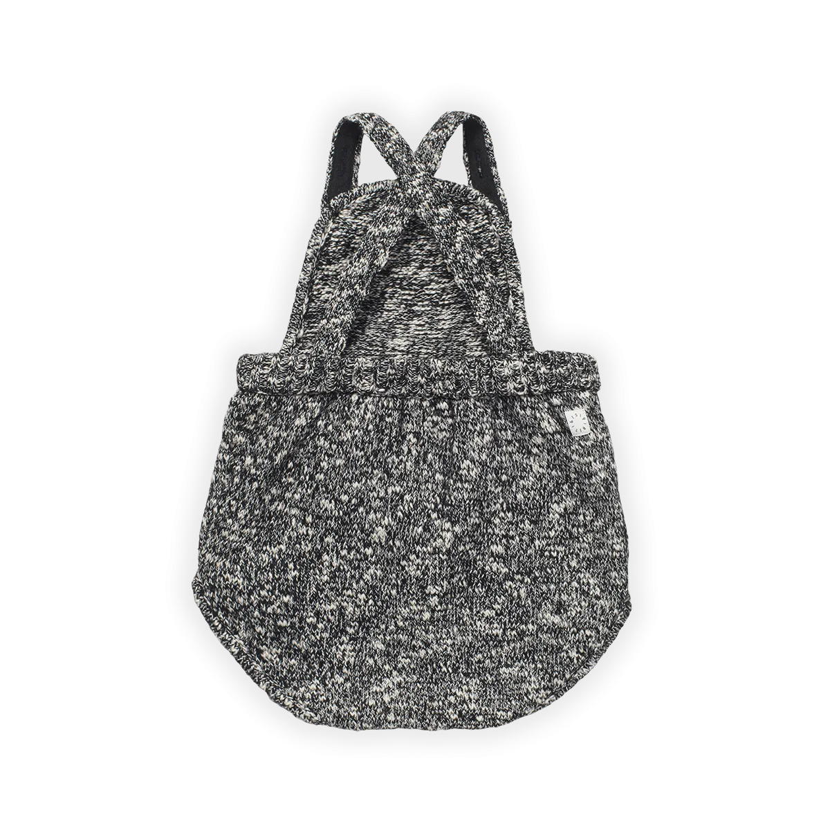 Sproet & Sprout Salopette Romper | Melee Black